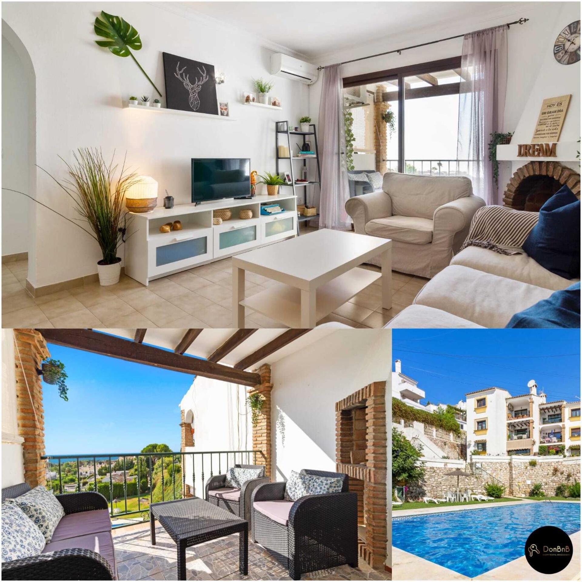 Sea View Apartment In Benalmadena La Capellania Exterior foto